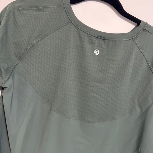 🆕 Lululemon Another Lap Strong Longsleeve - Dark Forest - Picture 7 of 9